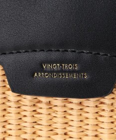 23区 【先行予約】ペーパーライクコンビ ショルダーバッグ (S)