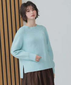 ANY SIS L ボートネックAir ニット