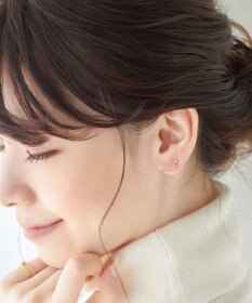 Phoebe 【K10】ラインビジューピアス&イヤリング