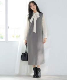 ANY SIS S ビューティサーモ2WAYストレッチ ジャンパースカート