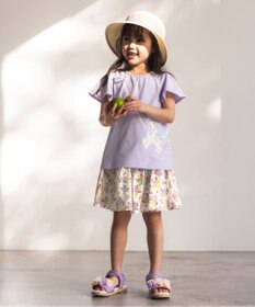 ANY KIDS 総柄スカパン