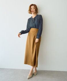 YECCA VECCA シャイニーロングスカート