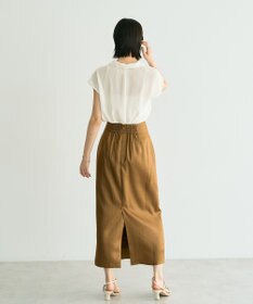 YECCA VECCA シャイニーロングスカート