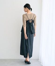 YECCA VECCA シャイニーロングスカート