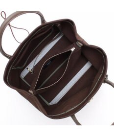 A.D.M.J. 【ファブリック】スエードプラス/マーキスショルダーストラップ付トート25cm