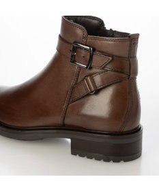 ing <ing>【WEB限定】クロスベルトデザインショートブーツ