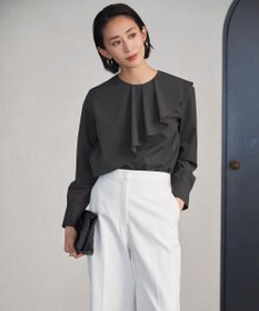 ICB L 【UVカット・吸水速乾・接触冷感・洗える】シェルタリングドライオックス ワイドパンツ