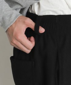 WEGO 【暖パンツ/SMLサイズ展開】裏ベロアシェフパンツ