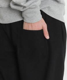 WEGO 【暖パンツ/SMLサイズ展開】裏ベロアシェフパンツ