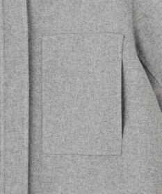 BEIGE， CHAMPIONNET / ウールメルトン シャツジャケット