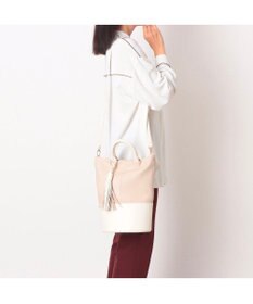 UNBILLION カシュカシュ cachecache / タッセル付きバケツ2wayバッグ
