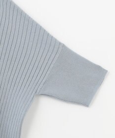 J.PRESS LADIES 【洗える】コットンシルクリラクシー Vネック ニット