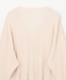 GRACE CONTINENTAL ルーズVネックニットカーディガン