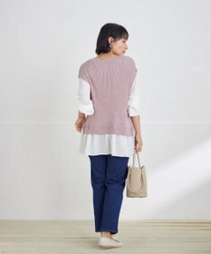 Tiaclasse L ベストドッキングトップスチュニック