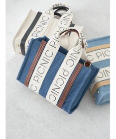 earth music&ecology ロゴテープミニトート