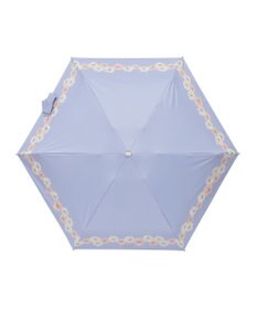 MOONBAT 【WEB限定/遮光率100%】晴雨兼用折りたたみ日傘 ポール&ジョー(PAUL & JOE ACCESSOIRES)クリザンテーム/バイカラー 雨の日OK 遮熱 簡単開閉 UV 晴雨兼用