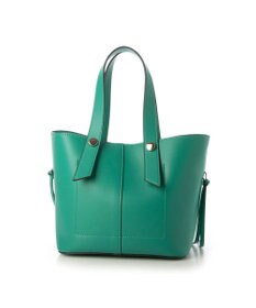 UNBILLION cachecache スタッズポイント両面合皮2wayトートバッグ