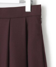 23区 【洗える】ウールブレンドストレッチ フレアスカート