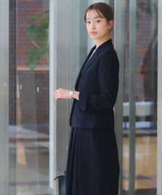 Tiaclasse L 【ダブルクロス・洗える】テーラードジャケット