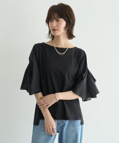 YECCA VECCA シアースリーブカットソー