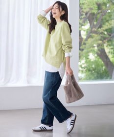 ANY 【新色追加】ハイネックデイリーニット