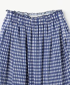 組曲 KIDS 【150-160㎝】ギンガムチェックプリーツ スカート