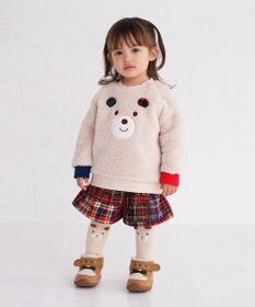 MIKI HOUSE HOT BISCUITS 【80-110cm】 顔ドン ボアフリーストレーナー