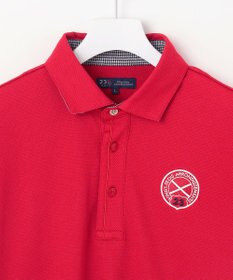 23区GOLF 【MEN】【UVカット】ハニカムカノコ長袖ポロシャツ
