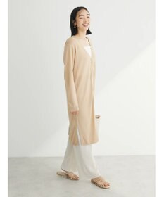 Green Parks 推しニット　ロング丈カーディガン