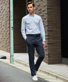 GOTAIRIKU 仕事で着られる 秋冬の綿パン【吸湿発熱/ストレッチ】ソフトサーモ ストレッチコットンパンツ