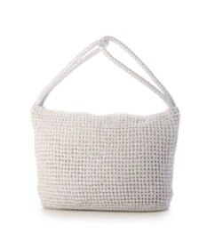 UNBILLION カシュカシュ cachecache / 2wayハンドルメタリックコード編みトートバッグ