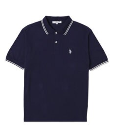 WEGO 【ユニセックス着用ITEM/SMLサイズ展開】別注USPOLOラインポロシャツ