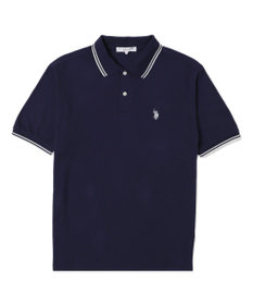 WEGO 【26年春夏新カラー登場/ユニセックス着用ITEM/SMLサイズ展開】U.S. POLO ASSN.別注ラインポロシャツ