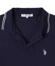 WEGO 【ユニセックス着用ITEM/SMLサイズ展開】別注USPOLOラインポロシャツ