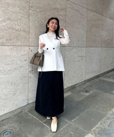 Green Parks AnriettMusee ネック切替デザインベスト