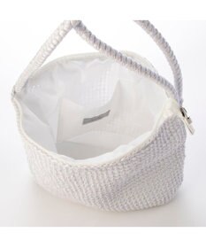 UNBILLION カシュカシュ cachecache / 2wayハンドルメタリックコード編みトートバッグ