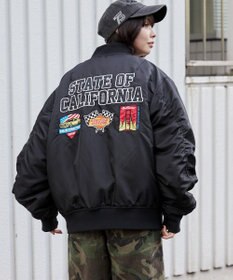 WEGO 【ユニセックス着用ITEM】パテッドワッペンMA－1