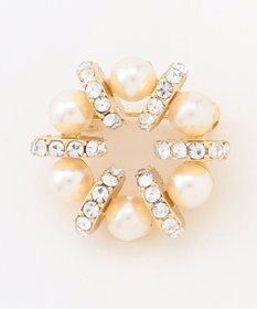 ANY SIS クレセントセット ブローチ