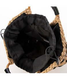 UNBILLION カシュカシュ cachecache / バンクワンコンビラウンドカゴバッグ