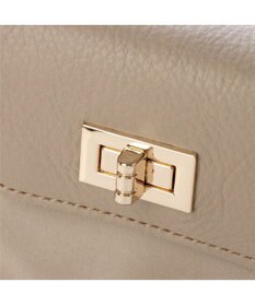 UNBILLION VERYコラボ ペルケ perche / 牛革フラップナイロンショルダーバッグ