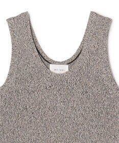 BEIGE， AGATE / Uネック メランジニットドレス