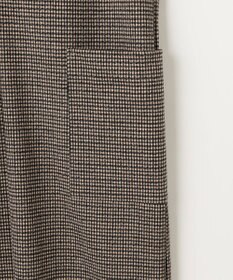 ANY ラメチェックジャガードワンピース