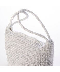 UNBILLION カシュカシュ cachecache / 2wayハンドルメタリックコード編みトートバッグ