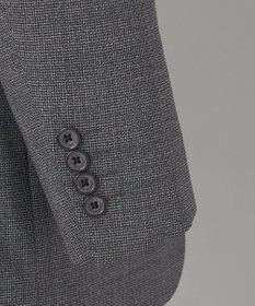 GOTAIRIKU 【御幸毛織】 WOOL×SOLOTEX ストレッチスーツ（平織/グレー）