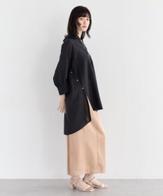 YECCA VECCA シャイニーツイルナロースカート