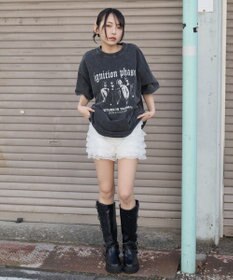 WEGO ヴィンテージウォッシュグラフィックBIGT