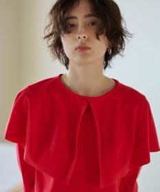 #Newans 【洗える】ケープカラープルオーバー