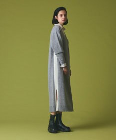 GRACE CONTINENTAL ライン配色ニットワンピース