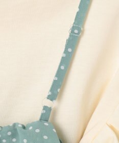 組曲 KIDS 【110-140㎝】ドットキャミ＋TシャツSET