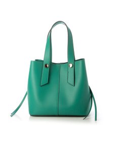 UNBILLION cachecache スタッズポイント両面合皮2wayトートバッグ